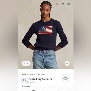 Polo Ralph Lauren Iconic Flag Sweater